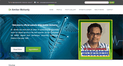 Desktop Screenshot of dramitavmohanty.com